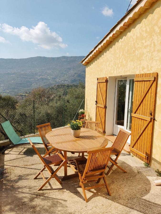 Bas De Villa. Cote D'Azur, A 20 Kms De Nice Contes  Екстериор снимка